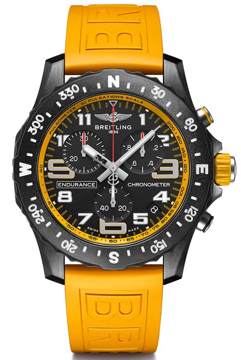 breitling superquartz diver yellow|breitling pro endurance.